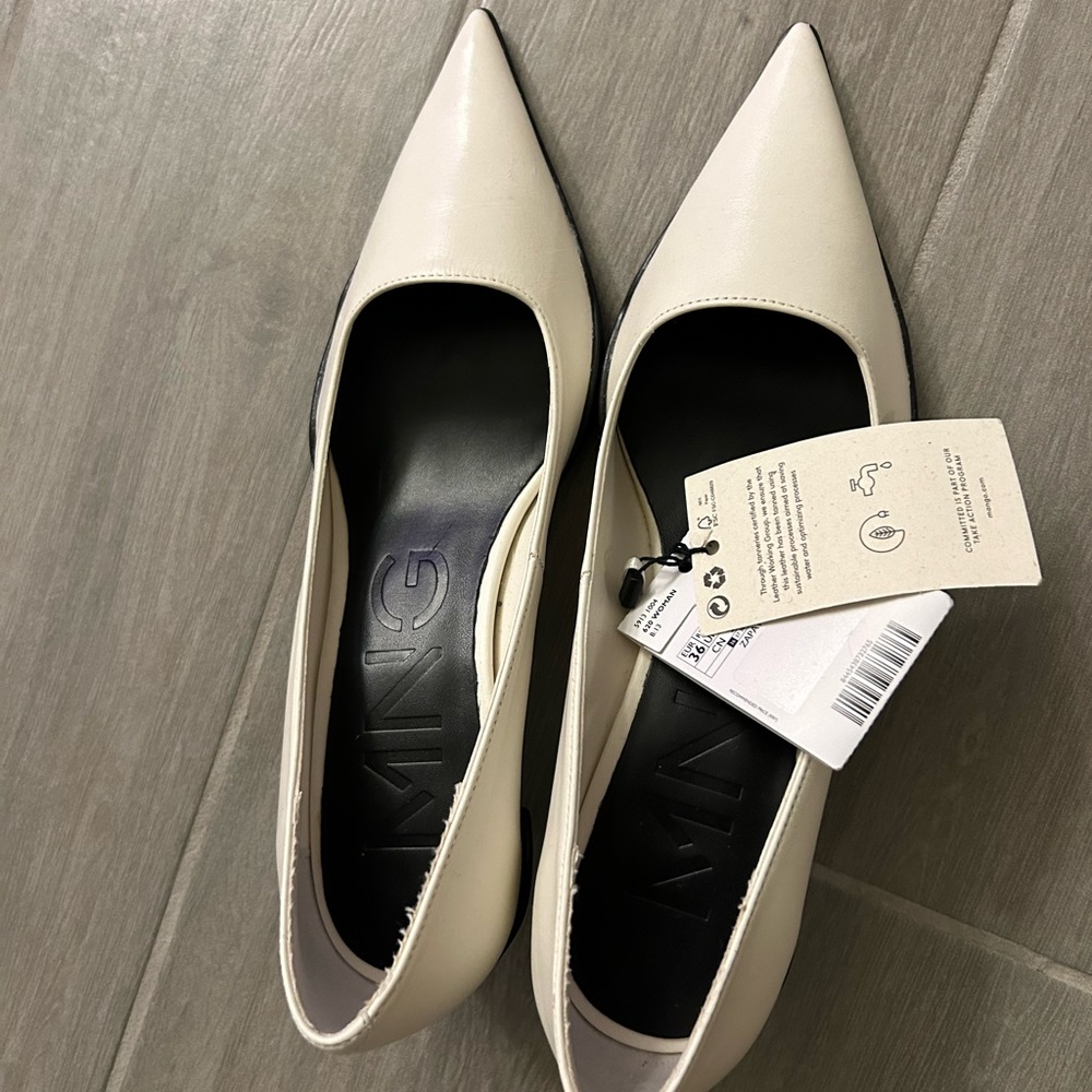 MANGO kitten heels